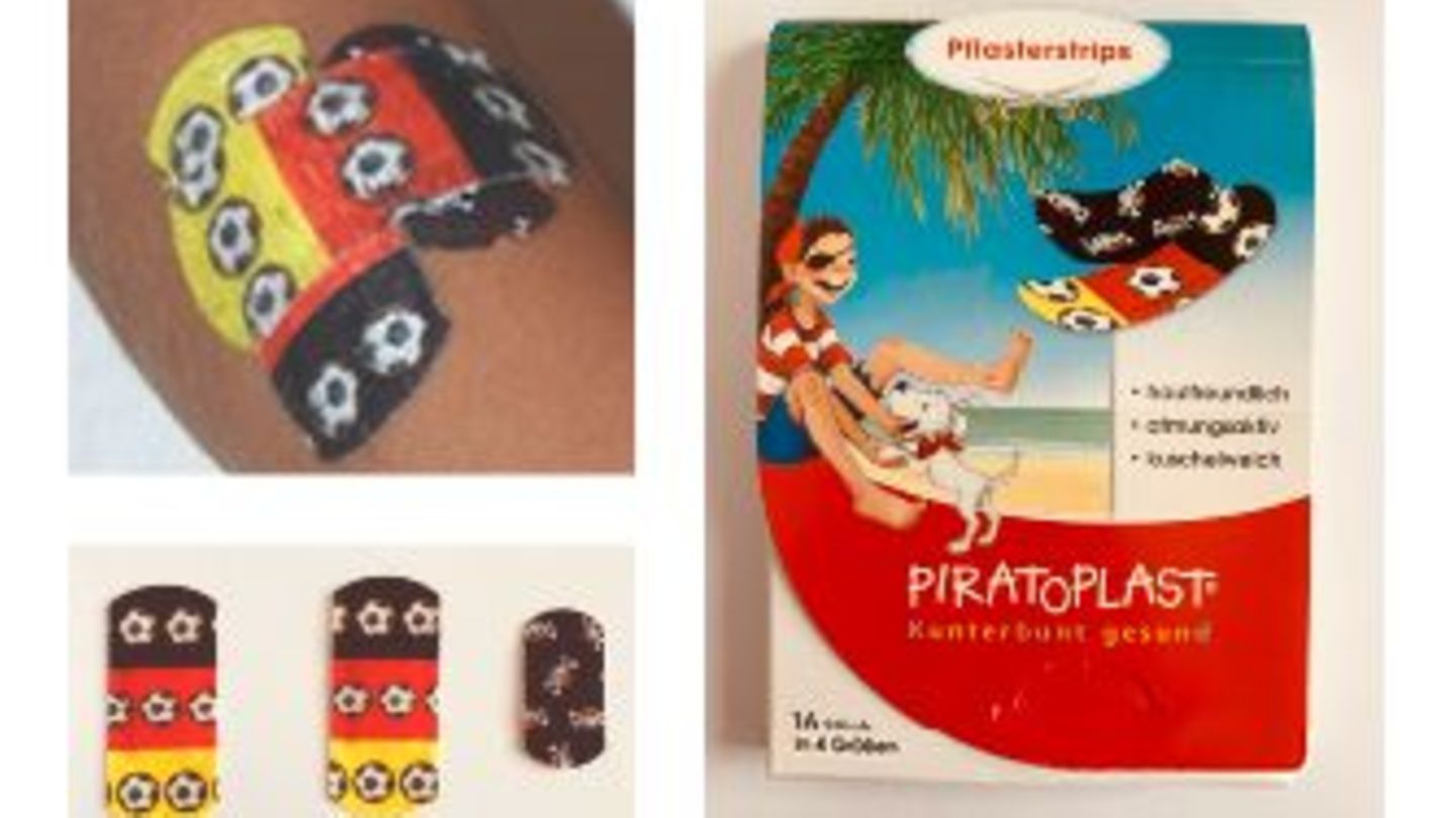 Kinderpflaster mit Fußballmotiv