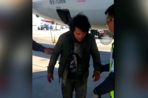 USA: Mann überlebt Flucht in Fahrwerk von Flugzeug