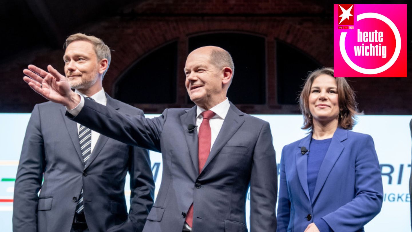 Lindner, Scholz, Baerbock
