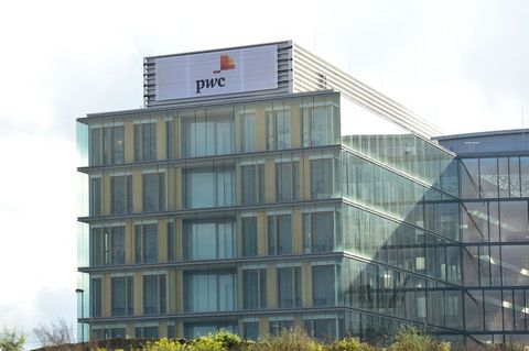 Ein Gebäude von PwC in Luxembourg