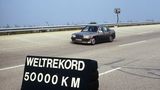 Mercedes 190 Rekordfahrt in Nardo 1983