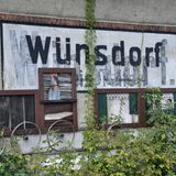 Wünsdorf Bahnhof-Schild