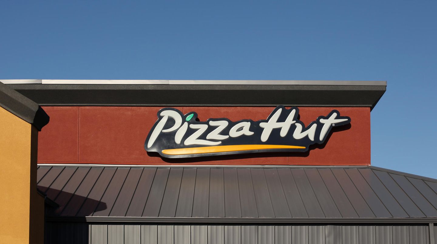 Logo einer Pizza-Hut-Filiale