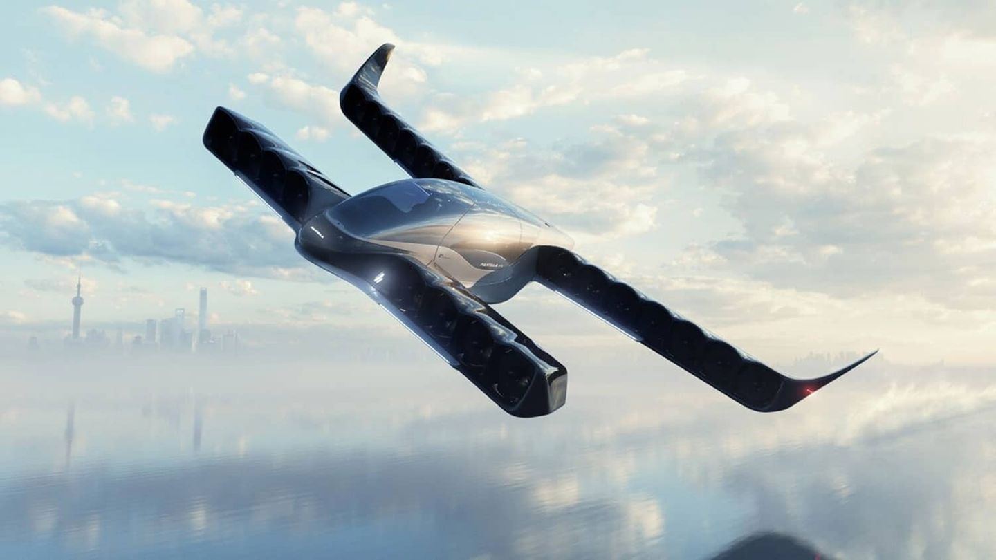 Das Concept H fliegt durch 22 Ventilatoren.