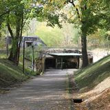 Der Eingangsbereich der unterirdischen Nachrichtenzentrale "Zeppelin"