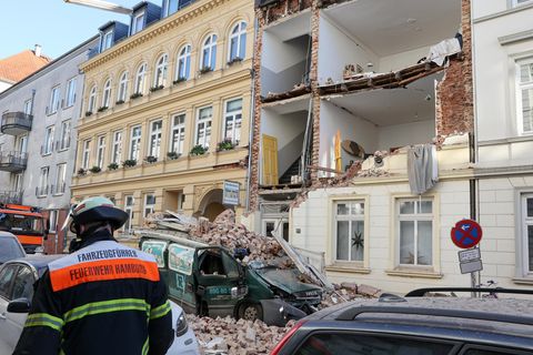 Explosion in Hamburg