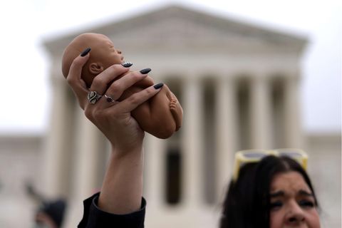 Abtreibung Pro-Life-Aktivistin in USA