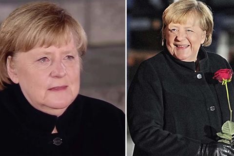 16 Jahre Kanzlerin: Wunschmusik, Abschiedsrede und feuchte Augen: Merkels Emotionen beim Großen Zapfenstreich