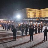 Wachtbatallion nimmt Aufstellung