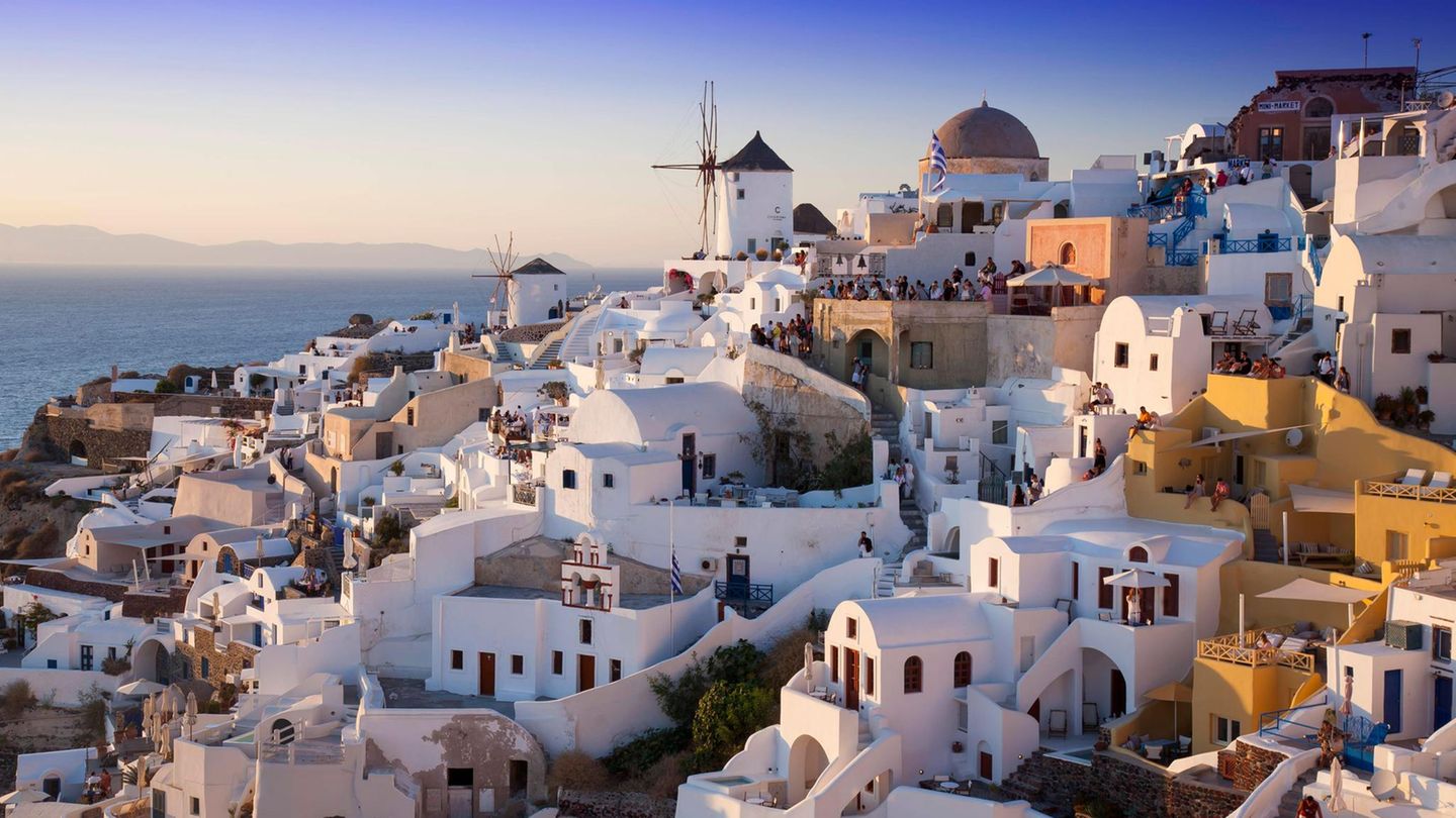 Santorin in Griechenland