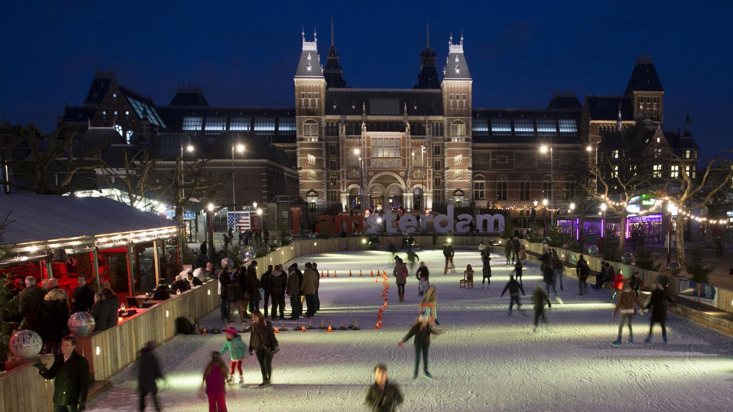 Amsterdam im Winter