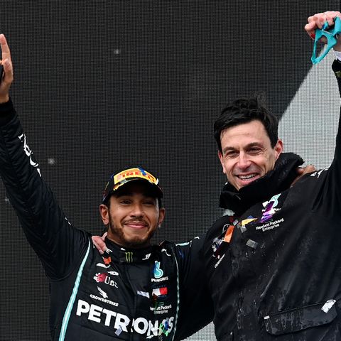 Lewis Hamilton und Toto Wolff: "Sein Kampfgeist macht mich glücklich"