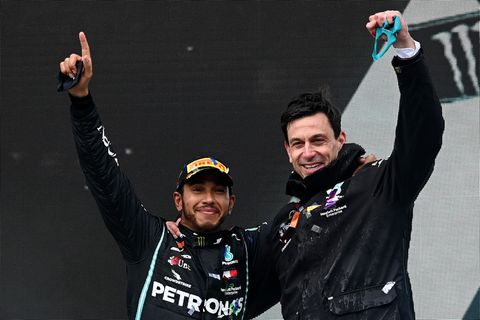 Lewis Hamilton und Toto Wolff: "Sein Kampfgeist macht mich glücklich"