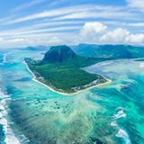 Mauritius von oben