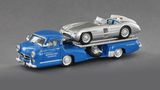 Sieger Kategorie C  Sammeln: 1:87 Nutzfahrzeuge  Mercedes „Blaues Wunder“ mit 300 SLR als Ladegut  Le Grand, Preis: 69,95 Euro