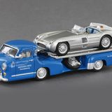 Sieger Kategorie C  Sammeln: 1:87 Nutzfahrzeuge  Mercedes „Blaues Wunder“ mit 300 SLR als Ladegut  Le Grand, Preis: 69,95 Euro