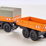 Sieger Kategorie R  RC: Elektro Economy  Unimog 406 mit Anhänger  Carson Modelsport in 1:87,  Preis: 124 Euro
