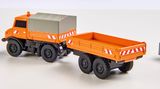 Sieger Kategorie R  RC: Elektro Economy  Unimog 406 mit Anhänger  Carson Modelsport in 1:87,  Preis: 124 Euro