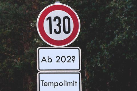 Tempolimit Symbolbild