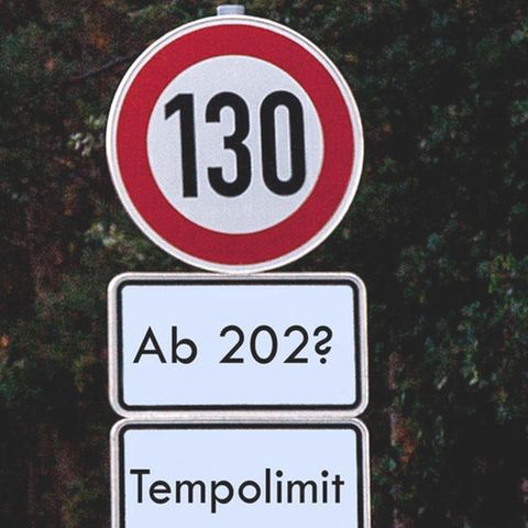 Tempolimit Symbolbild