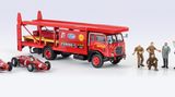 Sieger Kategorie V  Innovationspreis 2021  Ferrari-Set mit Fiat-Renntransporter, 156 F1 und Figuren  Brekina in 1:87, Preis: 99,95 Euro