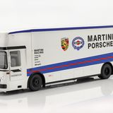 Sieger Kategorie W  Supermodell des Jahres 2021  Mercedes O 317 Porsche-Renntransporter  CMR in 1:18, Preis: 299,95 Euro