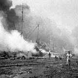 Der ganze Hafen war mit dem Giftstoff verseucht.