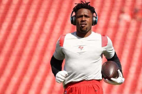 Antonio Brown, Wide Receiver der Tampa Bay Buccaneers