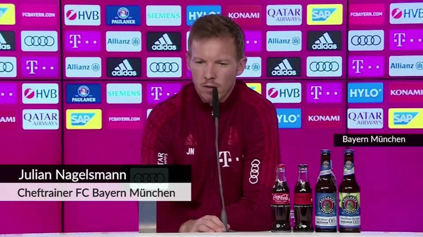 Video: Nagelsmann freut sich auf Top-Spiel gegen BVB | STERN.de