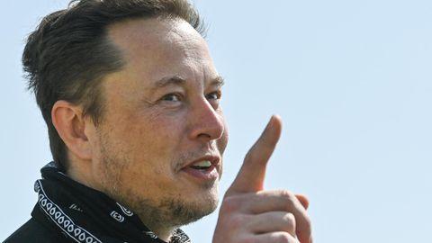 Elon Musk: So sah seine Frisur normalerweise aus.