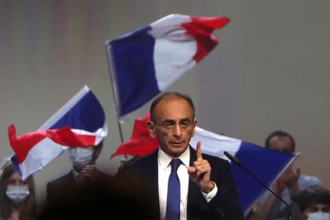 Der französische rechtsextreme Präsidentschaftskandidat Eric Zemmour