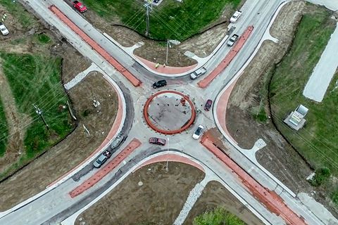 Kreisverkehr in den USA sorgt für Chaos – ein Faktencheck