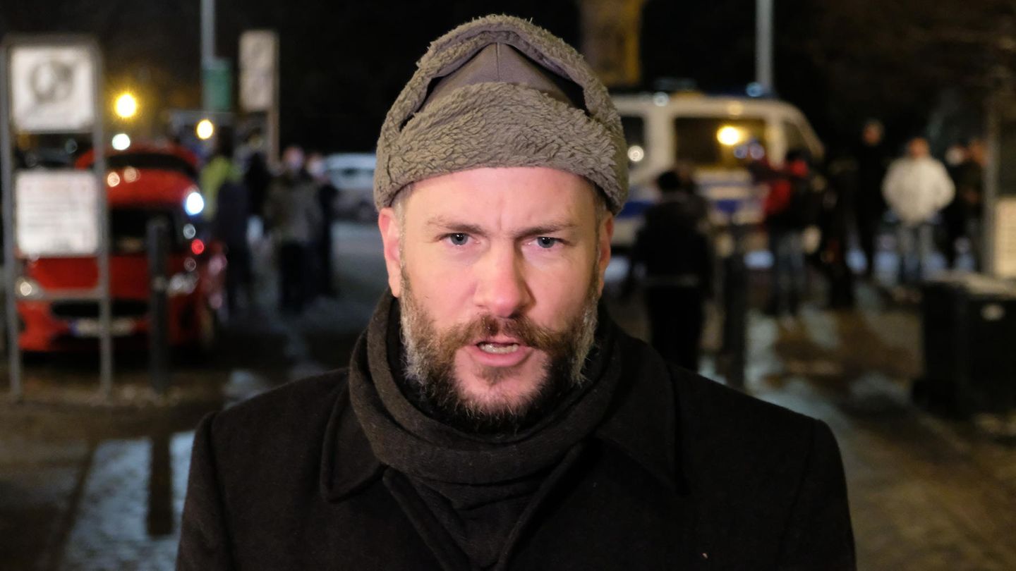 Martin Kohlmann, Vorsitzender der Partei "Freie Sachsen"