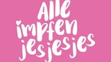 Bei "Katjes – jes, jes, jes" hat man eigentlich noch die Stimme von Heidi Klum im Ohr. Jetzt heißt es "Alle impfen – jes, jes, jes".