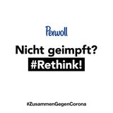 Perwoll hat es sich zur Aufgabe gemacht, Mode neu zu denken und nicht immer alles gleich zu entsorgen. Zum Thema Impfen regt die Marke dazu an, noch einmal darüber nachzudenken, falls man nicht geimpft sein sollte. 