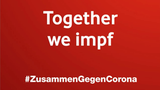 Mit "Together we can" wirbt der Telekommunikationsanbieter Vodafone. Heute heißt es "Together we impf". 
