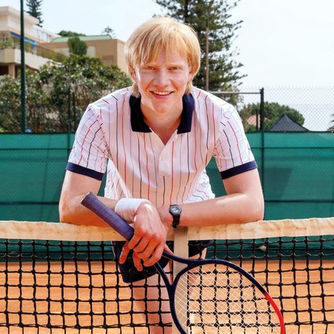 Bruno Alexander als Boris Becker