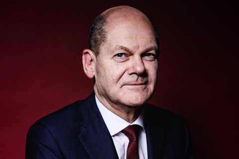 Portrait von Olaf Scholz