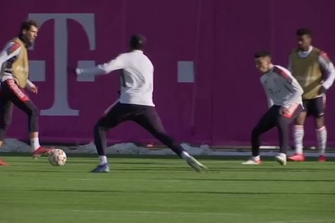 Video: Kurz vorm Spiel: Bayern gegen Barcelona