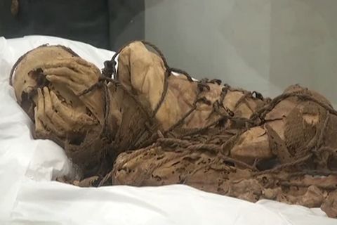 Archäologie: Gefesselt ins Jenseits: Forscher entdecken mindestens 800 Jahre alte Mumie in Peru