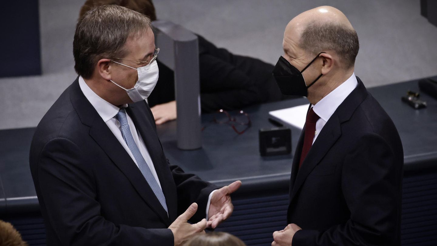 Armin Laschet: That’s how fair he congratulates his competitor Olaf Scholz