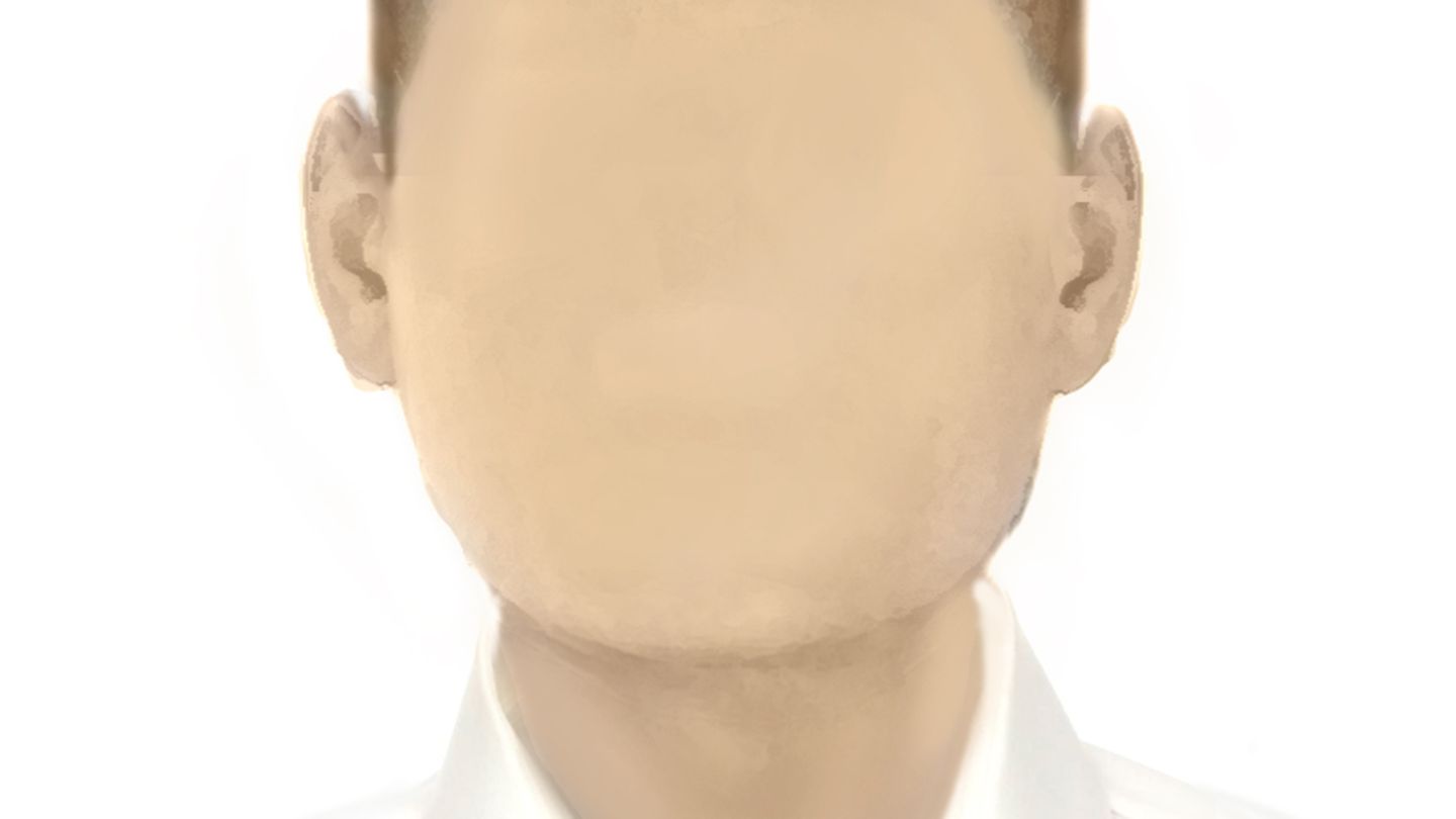 Ein Phantombild der Polizei nach Überfall auf Bank in Norderstedt