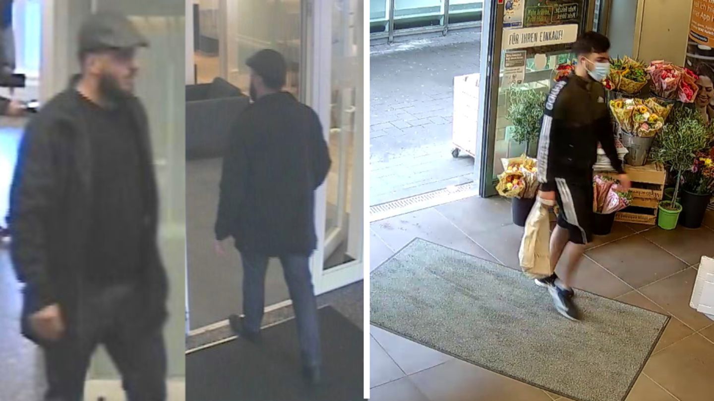 Fotos aus einer Überwachungskamera für einen Fall, der am Mittwoch auch bei Aktenzeichen XY...ungelöst ausgestrahlt wird.