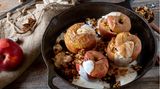 Bratäpfel mit Vanillesauce