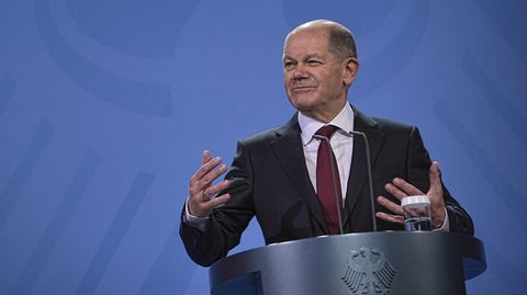Der neue Bundeskanzler Olaf Scholz