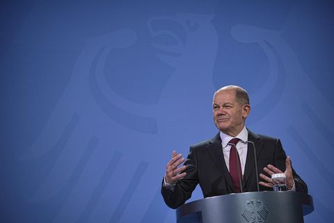 Der neue Bundeskanzler Olaf Scholz