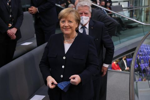 Angela Merkels vorerst letzter Auftritt im Deutschen Bundestag