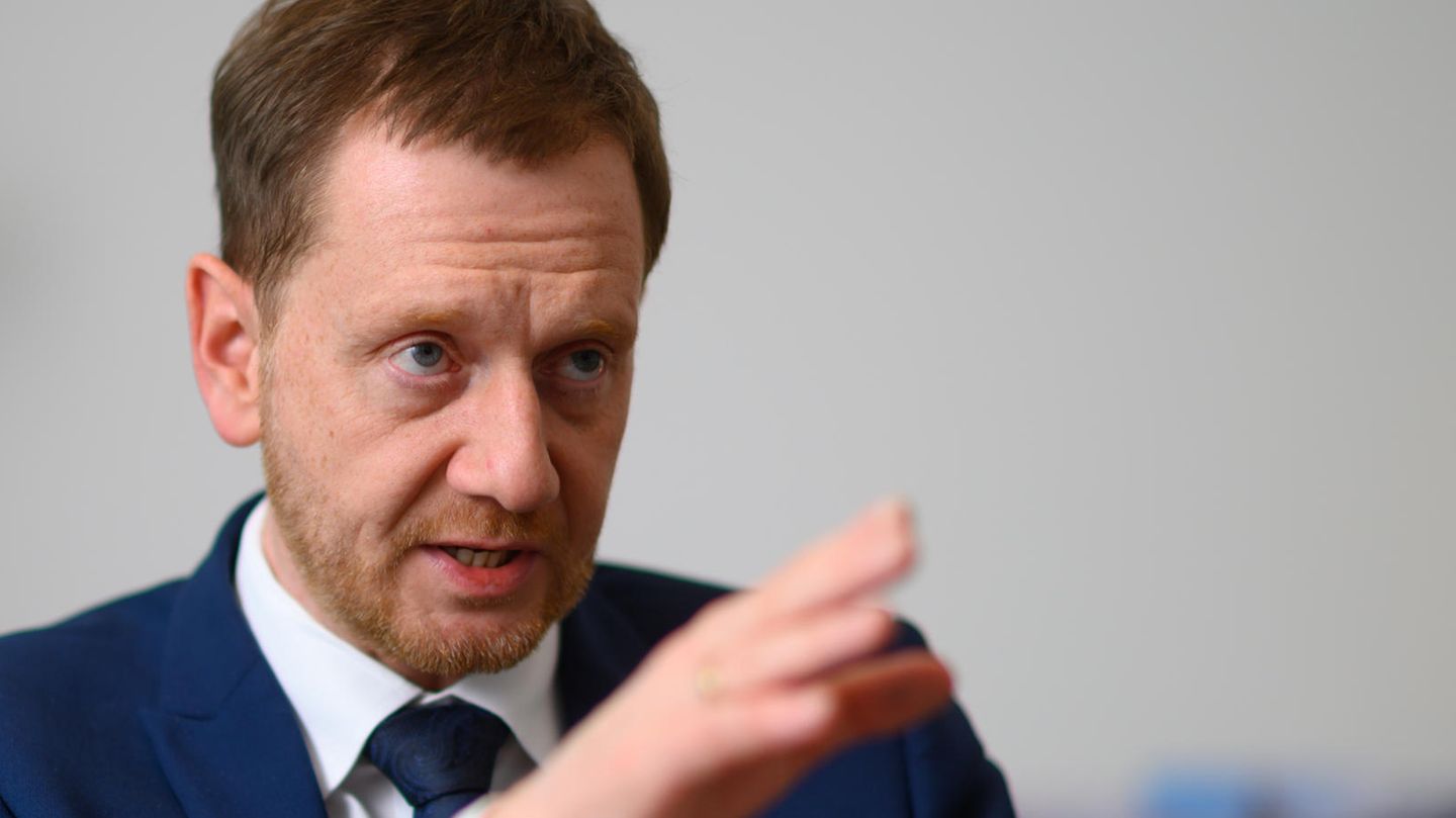 Michael Kretschmer doesn’t want to be intimidated by threats Michael Kretschmer doesn’t want to be intimidated by threats