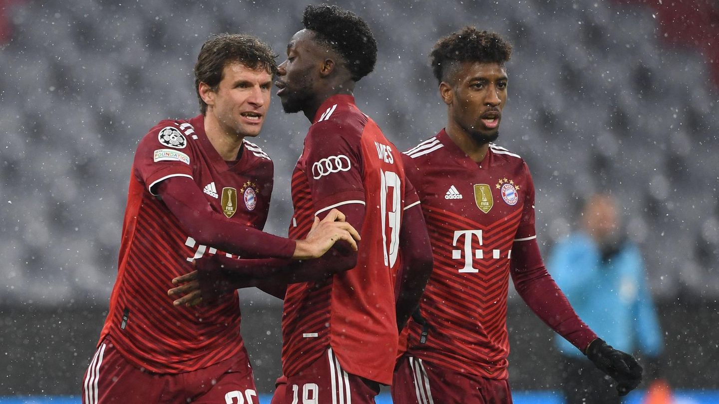 Thomas Müller erzielte das erste von drei Bayern-Toren gegen den FC Barcelona