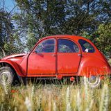 Samuel L. 1978 La Deuche  "Wenn ich in meinem 2 CV sitze, geht’s mir gut. Ich mag alles, was er repräsentiert …" 